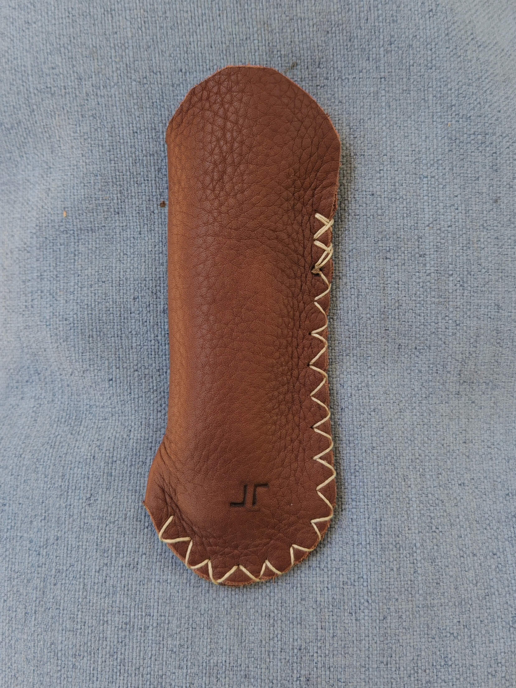 Couteau pliant navette à cran plat n° 0163 - Pièce unique – Image 10